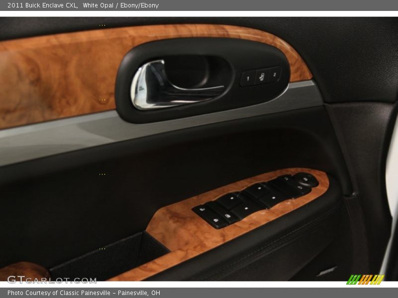 White Opal / Ebony/Ebony 2011 Buick Enclave CXL