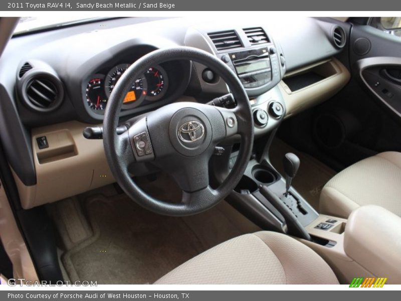 Sandy Beach Metallic / Sand Beige 2011 Toyota RAV4 I4