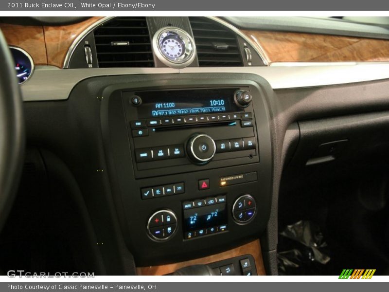 White Opal / Ebony/Ebony 2011 Buick Enclave CXL