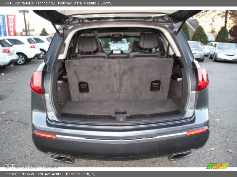 Polished Metal Metallic / Ebony 2011 Acura MDX Technology