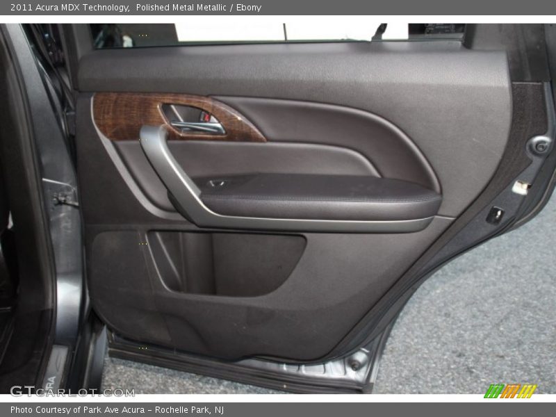 Polished Metal Metallic / Ebony 2011 Acura MDX Technology