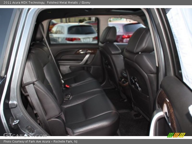 Polished Metal Metallic / Ebony 2011 Acura MDX Technology