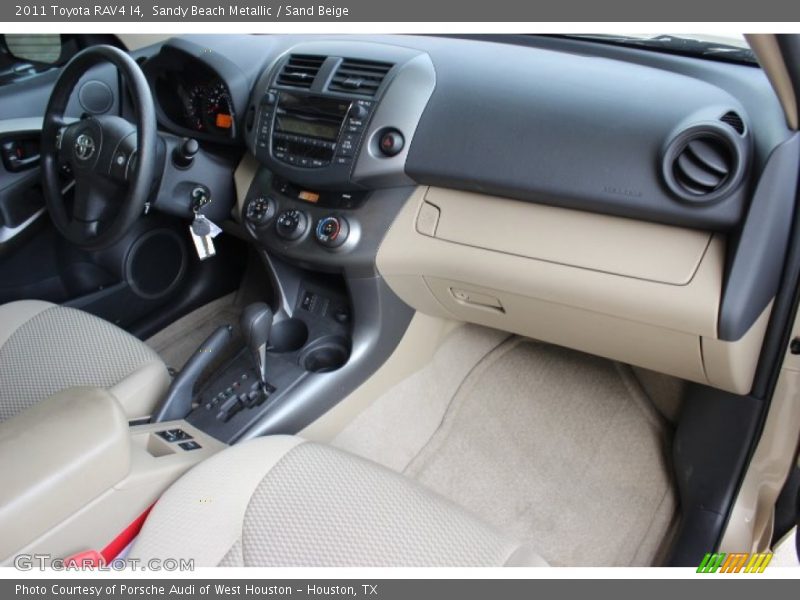 Sandy Beach Metallic / Sand Beige 2011 Toyota RAV4 I4