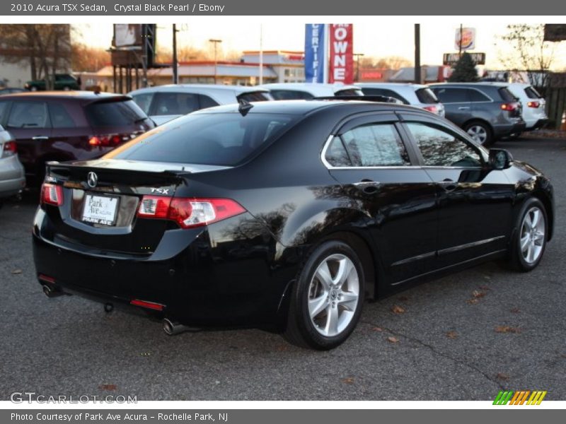 Crystal Black Pearl / Ebony 2010 Acura TSX Sedan