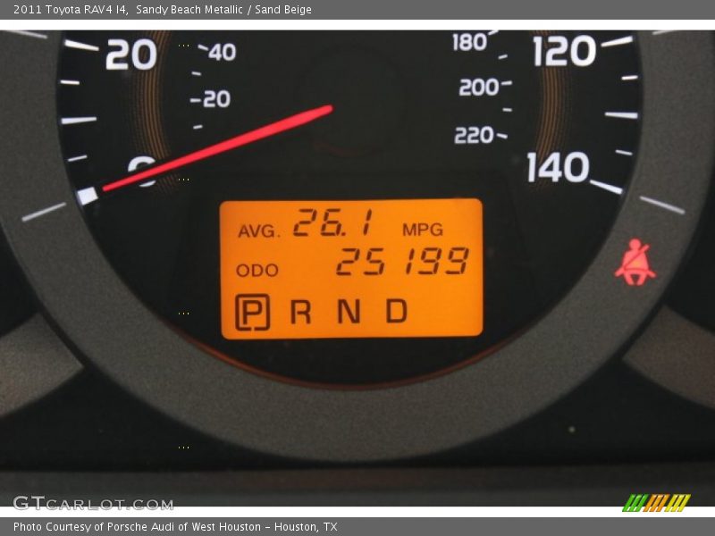 Sandy Beach Metallic / Sand Beige 2011 Toyota RAV4 I4