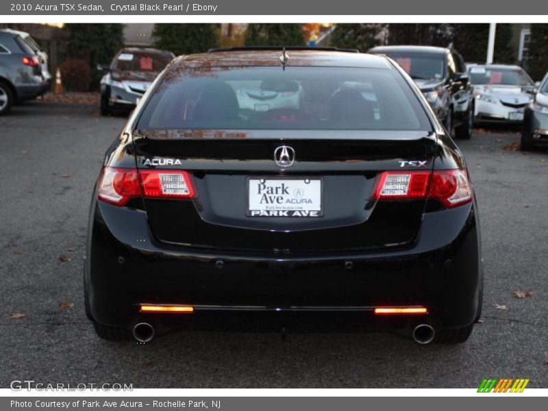 Crystal Black Pearl / Ebony 2010 Acura TSX Sedan
