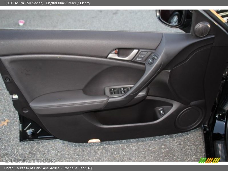 Crystal Black Pearl / Ebony 2010 Acura TSX Sedan