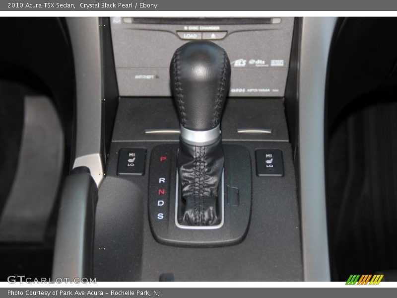Crystal Black Pearl / Ebony 2010 Acura TSX Sedan