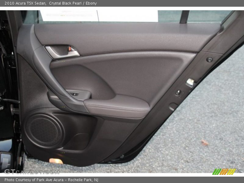 Crystal Black Pearl / Ebony 2010 Acura TSX Sedan