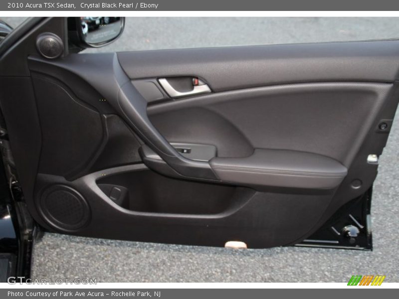 Crystal Black Pearl / Ebony 2010 Acura TSX Sedan