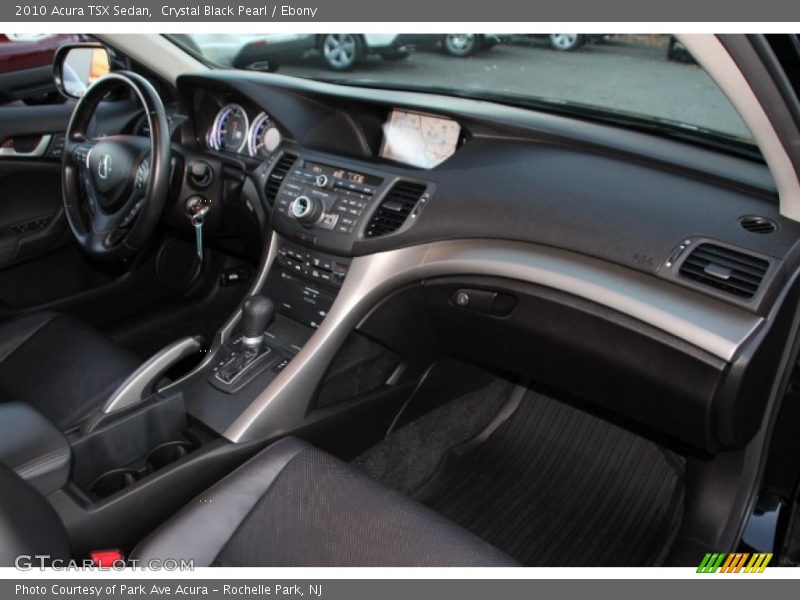 Crystal Black Pearl / Ebony 2010 Acura TSX Sedan