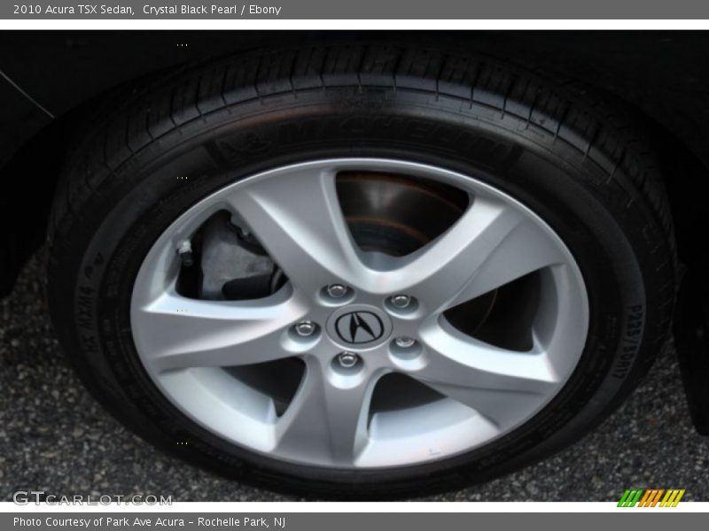 Crystal Black Pearl / Ebony 2010 Acura TSX Sedan
