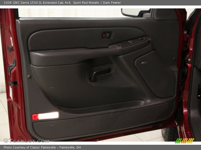 Sport Red Metallic / Dark Pewter 2006 GMC Sierra 1500 SL Extended Cab 4x4