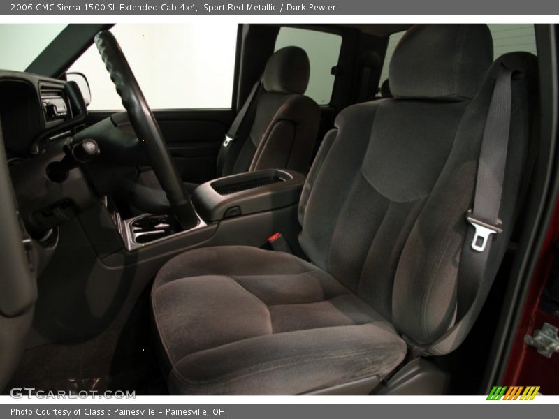 Sport Red Metallic / Dark Pewter 2006 GMC Sierra 1500 SL Extended Cab 4x4