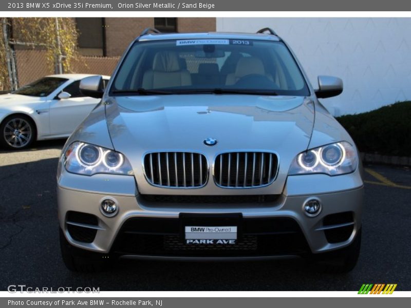 Orion Silver Metallic / Sand Beige 2013 BMW X5 xDrive 35i Premium
