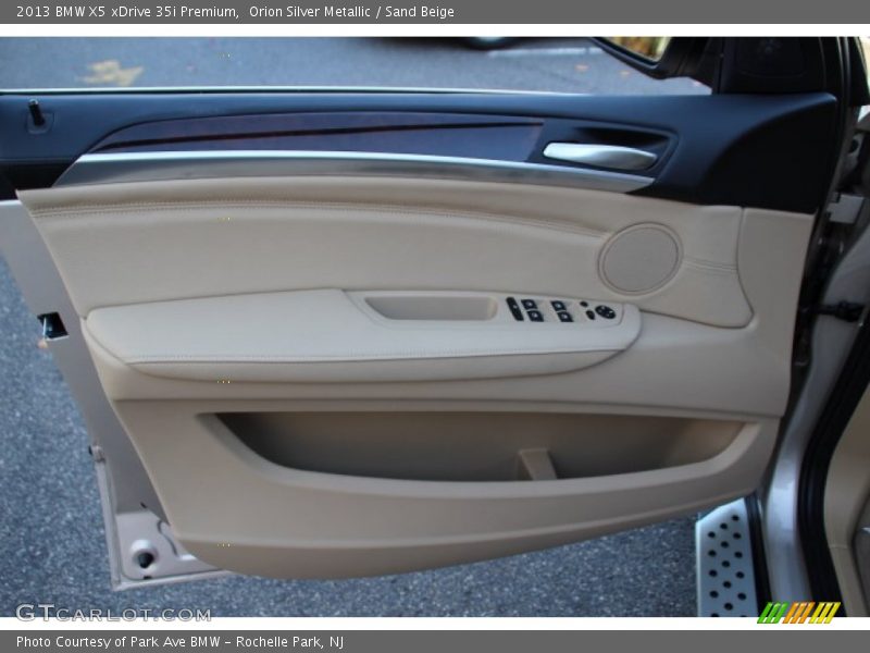 Orion Silver Metallic / Sand Beige 2013 BMW X5 xDrive 35i Premium