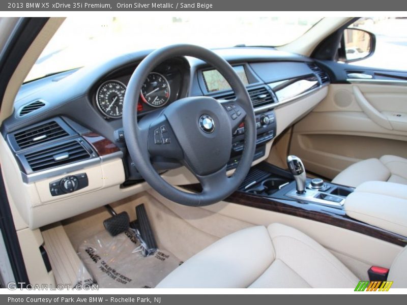 Sand Beige Interior - 2013 X5 xDrive 35i Premium 