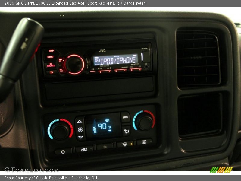 Sport Red Metallic / Dark Pewter 2006 GMC Sierra 1500 SL Extended Cab 4x4