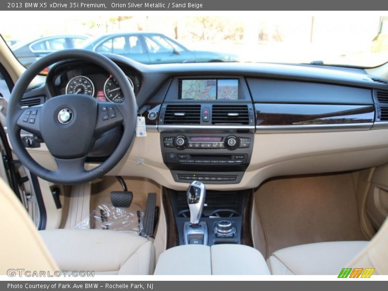 Orion Silver Metallic / Sand Beige 2013 BMW X5 xDrive 35i Premium