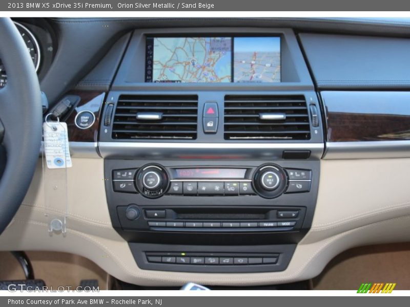 Orion Silver Metallic / Sand Beige 2013 BMW X5 xDrive 35i Premium