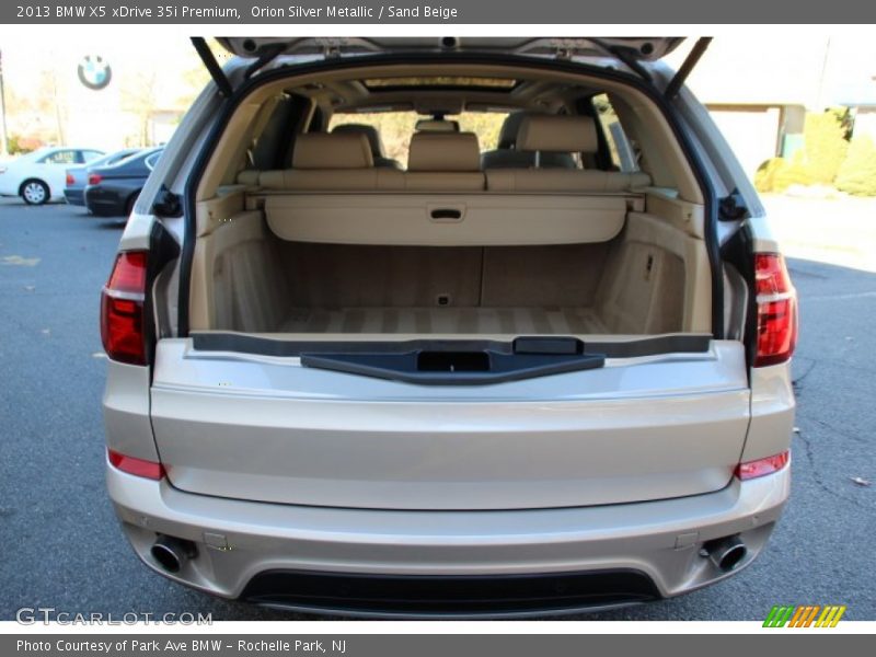 Orion Silver Metallic / Sand Beige 2013 BMW X5 xDrive 35i Premium
