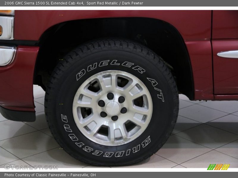 Sport Red Metallic / Dark Pewter 2006 GMC Sierra 1500 SL Extended Cab 4x4