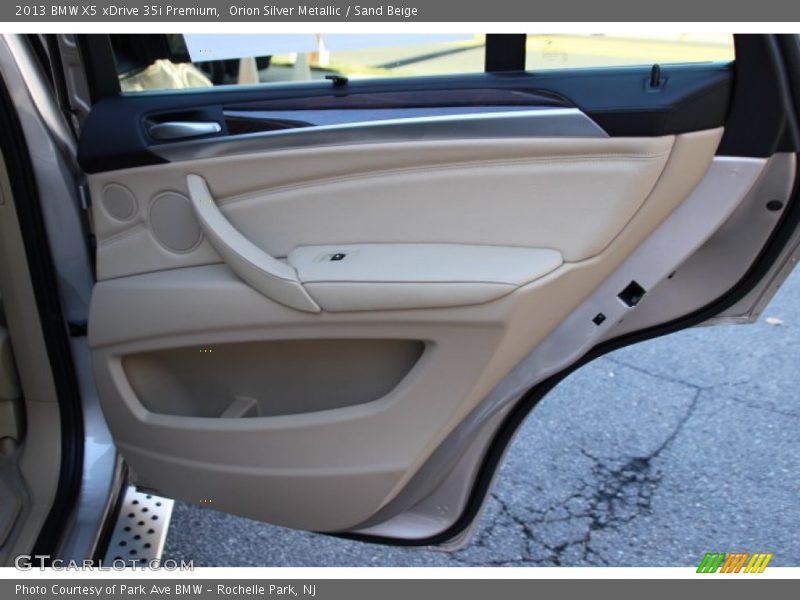 Orion Silver Metallic / Sand Beige 2013 BMW X5 xDrive 35i Premium