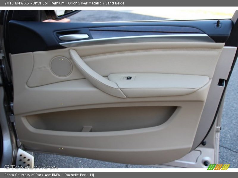 Orion Silver Metallic / Sand Beige 2013 BMW X5 xDrive 35i Premium