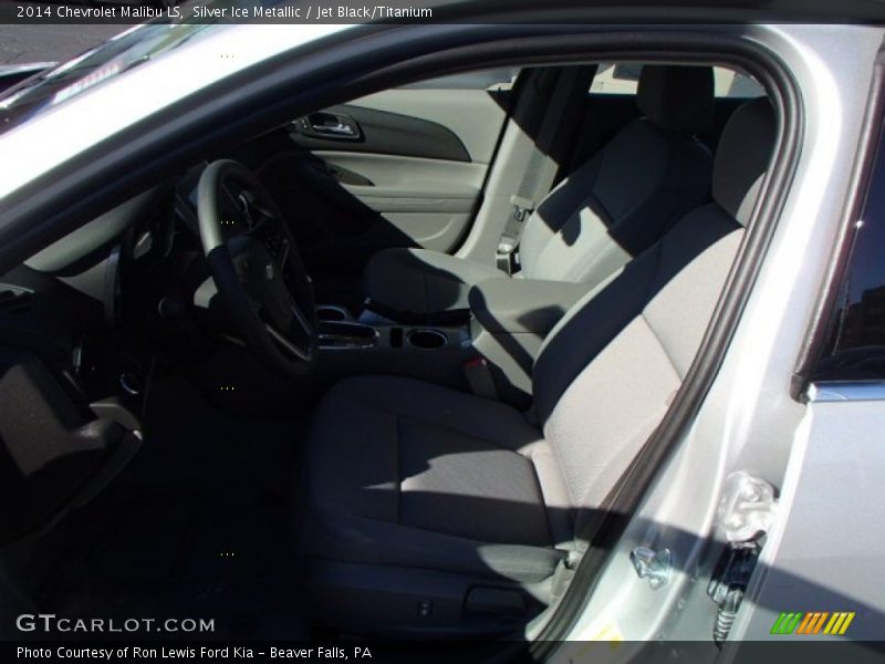 Silver Ice Metallic / Jet Black/Titanium 2014 Chevrolet Malibu LS