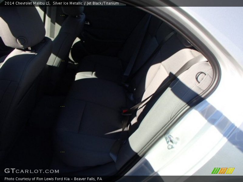 Silver Ice Metallic / Jet Black/Titanium 2014 Chevrolet Malibu LS