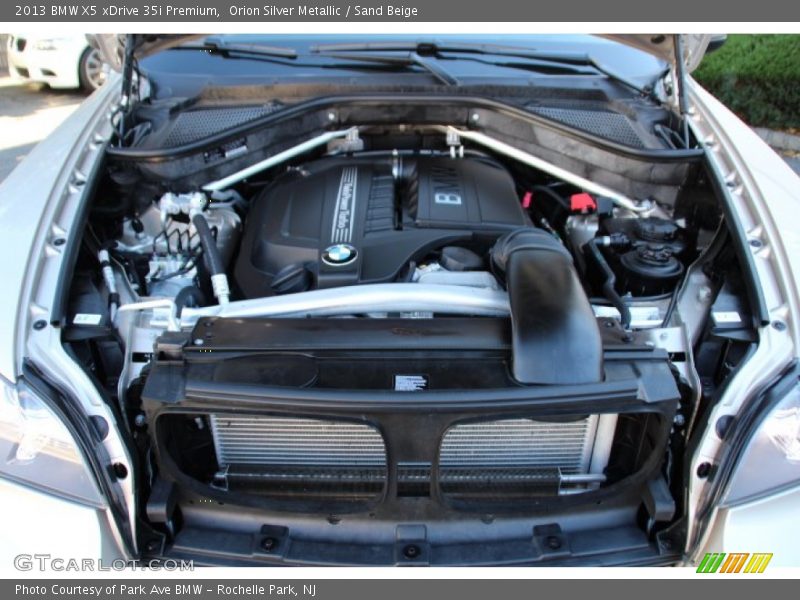 Orion Silver Metallic / Sand Beige 2013 BMW X5 xDrive 35i Premium