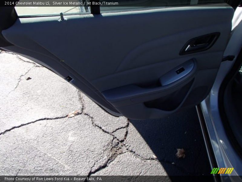 Silver Ice Metallic / Jet Black/Titanium 2014 Chevrolet Malibu LS
