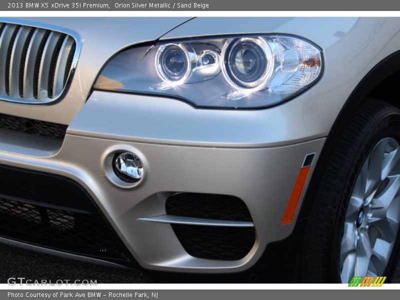 Orion Silver Metallic / Sand Beige 2013 BMW X5 xDrive 35i Premium