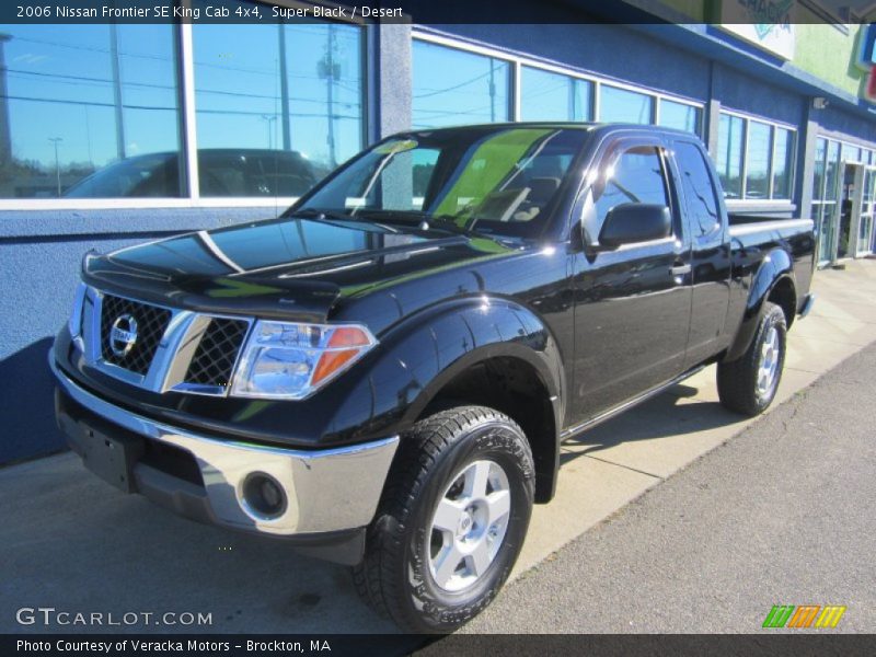 Super Black / Desert 2006 Nissan Frontier SE King Cab 4x4