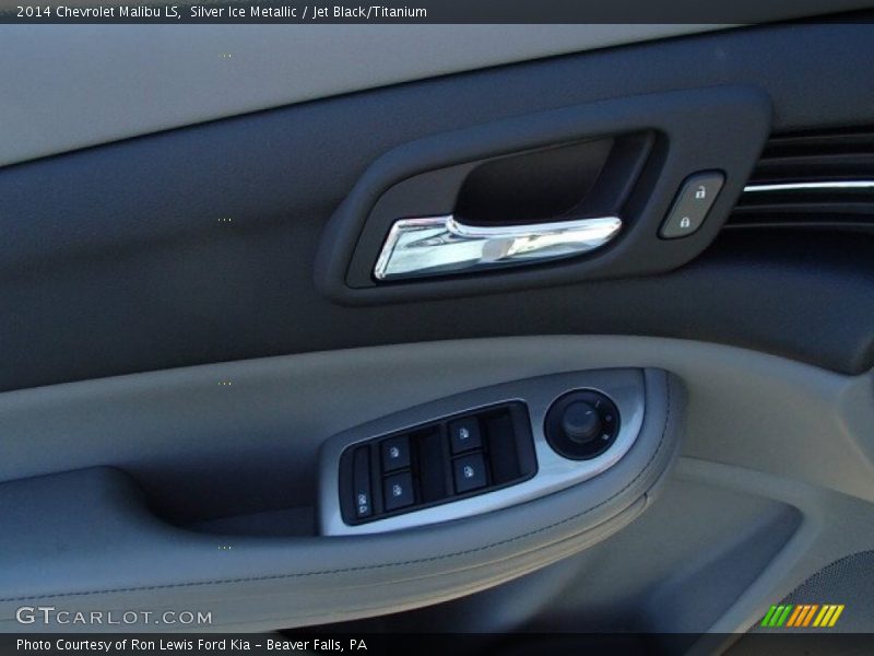 Silver Ice Metallic / Jet Black/Titanium 2014 Chevrolet Malibu LS