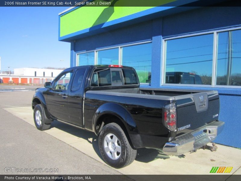 Super Black / Desert 2006 Nissan Frontier SE King Cab 4x4