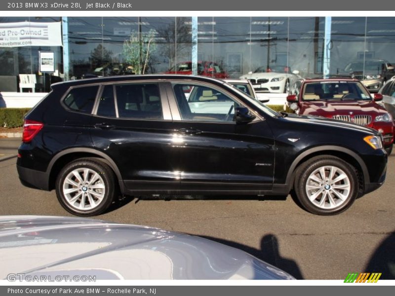 Jet Black / Black 2013 BMW X3 xDrive 28i