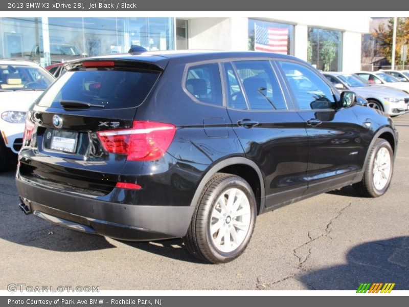 Jet Black / Black 2013 BMW X3 xDrive 28i