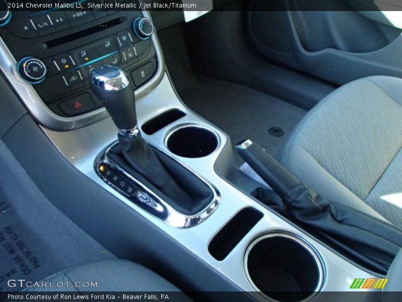 Silver Ice Metallic / Jet Black/Titanium 2014 Chevrolet Malibu LS