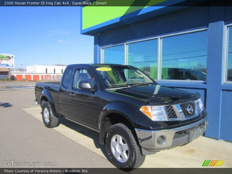 Super Black / Desert 2006 Nissan Frontier SE King Cab 4x4