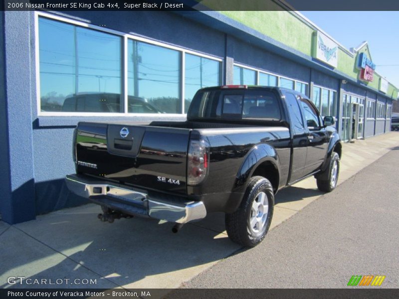 Super Black / Desert 2006 Nissan Frontier SE King Cab 4x4