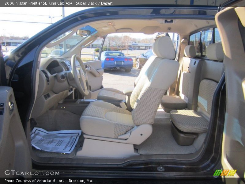 Super Black / Desert 2006 Nissan Frontier SE King Cab 4x4