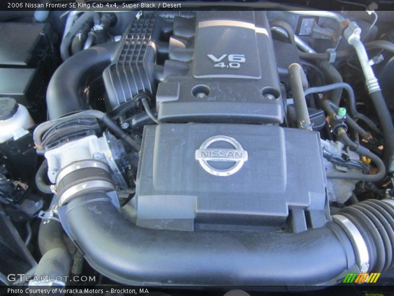 Super Black / Desert 2006 Nissan Frontier SE King Cab 4x4