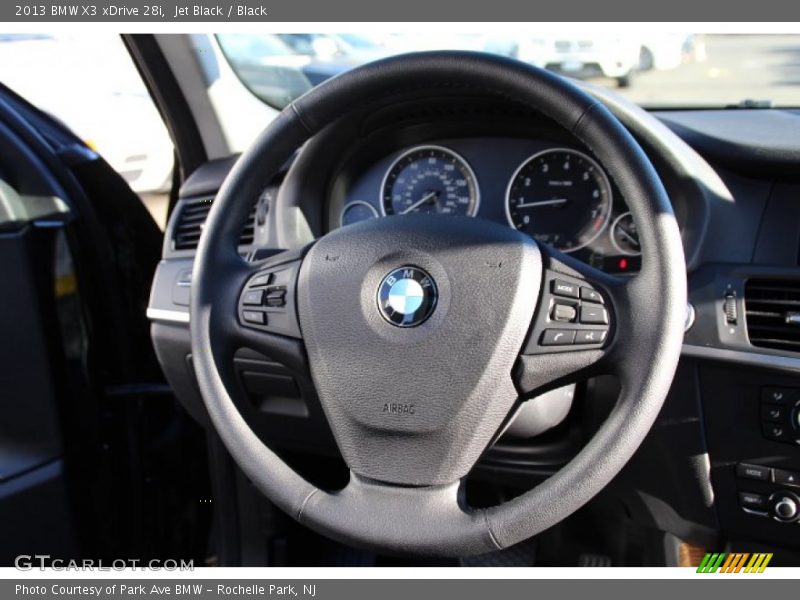 Jet Black / Black 2013 BMW X3 xDrive 28i