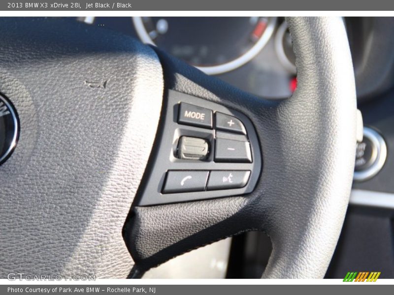 Jet Black / Black 2013 BMW X3 xDrive 28i