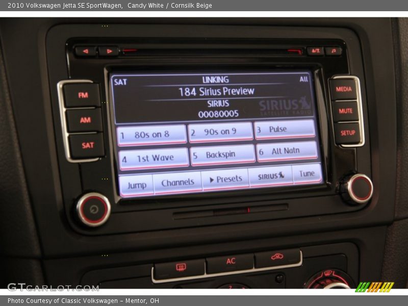 Candy White / Cornsilk Beige 2010 Volkswagen Jetta SE SportWagen