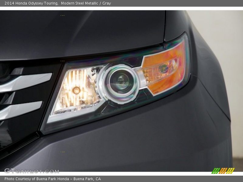Modern Steel Metallic / Gray 2014 Honda Odyssey Touring