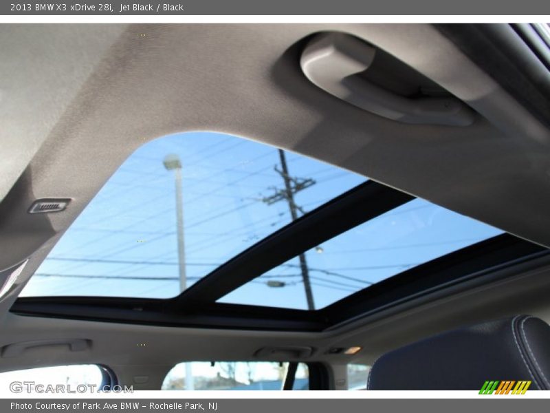 Jet Black / Black 2013 BMW X3 xDrive 28i