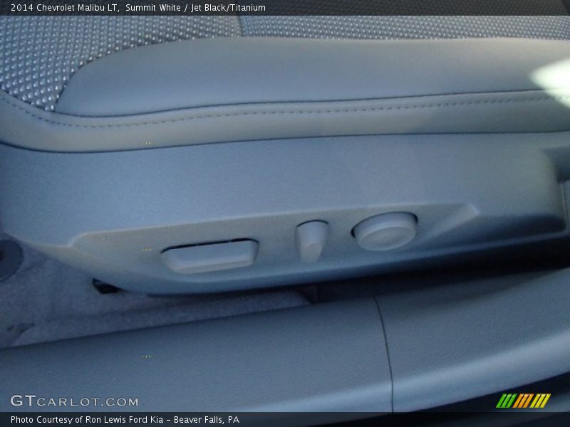 Summit White / Jet Black/Titanium 2014 Chevrolet Malibu LT