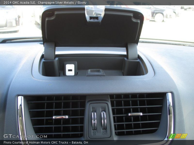 Champagne Silver Metallic / Ebony 2014 GMC Acadia SLE